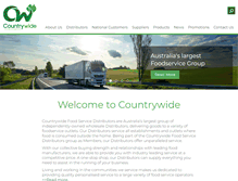 Tablet Screenshot of countrywide.net.au